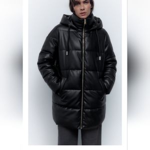 Zara Faux Leather Jacket